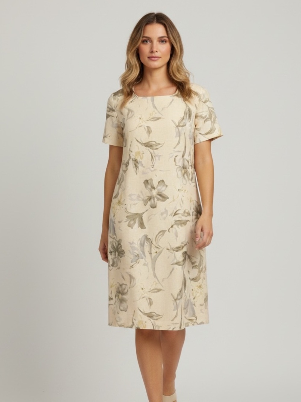 Talbots Petites Garden Flower Dress Size 10P​​​​